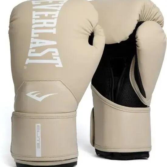 Everlast Elite 2 Boxing Gloves, Champagne 12-OZ