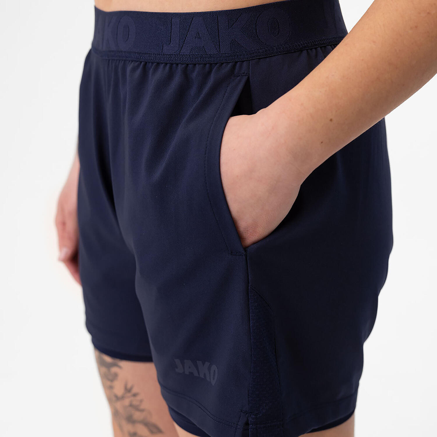 Short 2-en-1 femme Jako Power 6/6