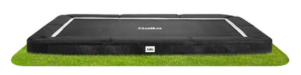 Premium Ground Sports - 366x244cm - Inground trampoline - Rechthoekig - Zwart
