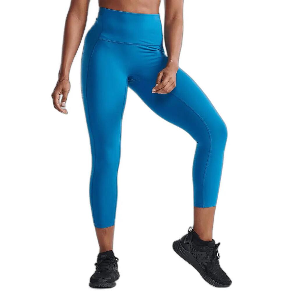 High-waisted 7/8 compression leggings for women 2XU Form Stash