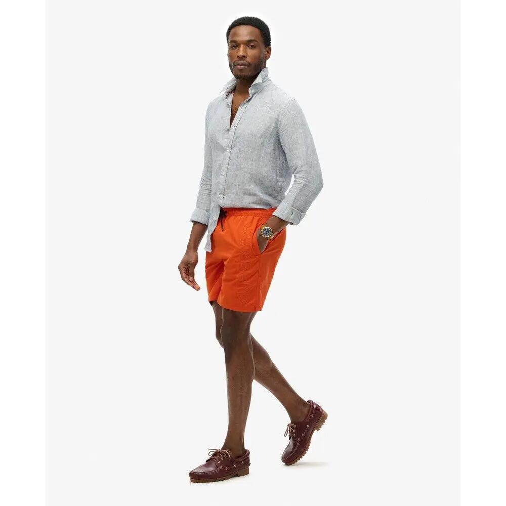 Hochwertige bestickte Badeshorts Superdry 7/7