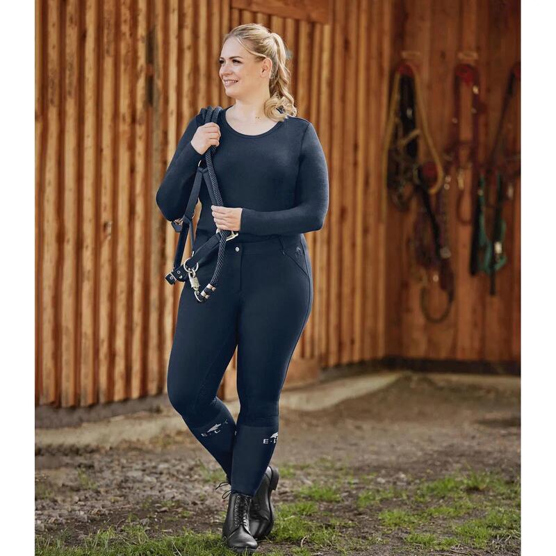 Pantaloni echitație ELT Dahlia Silikon