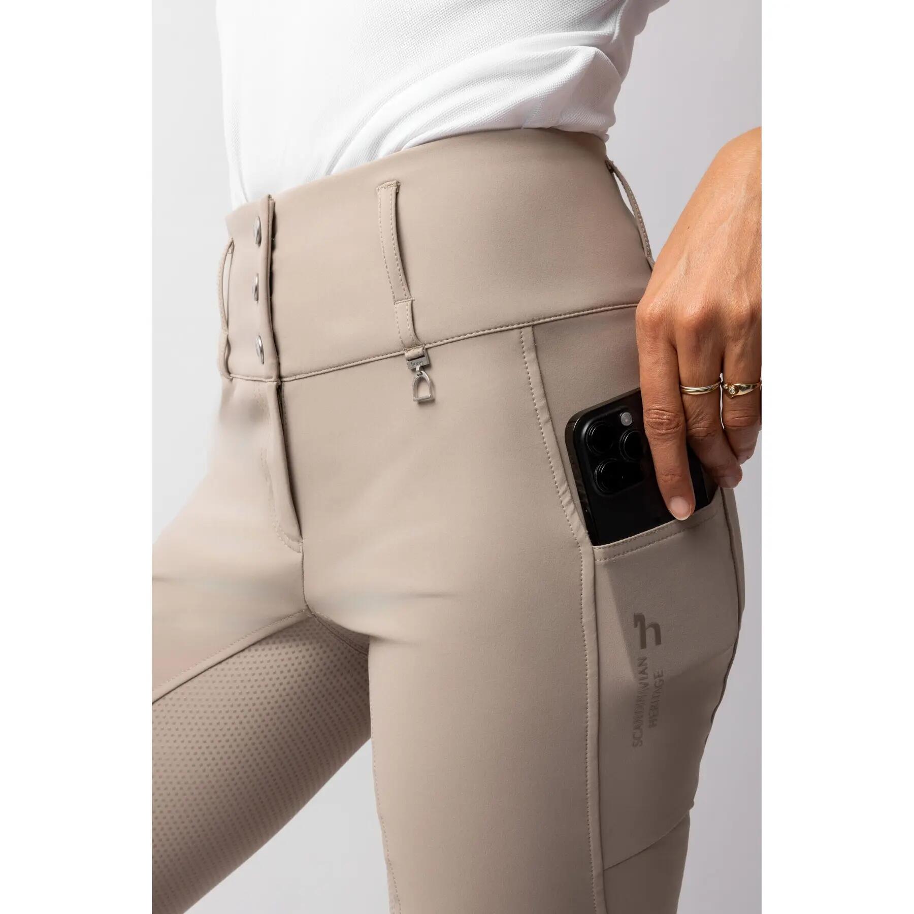 Pantalon équitation full grip femme Horze Leonie 5/7