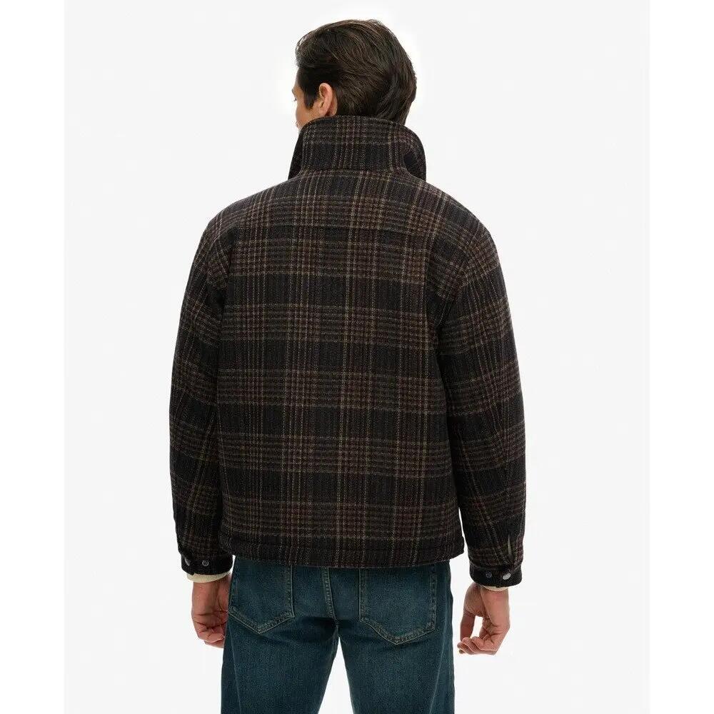Mantel Superdry Blend Check 5/7