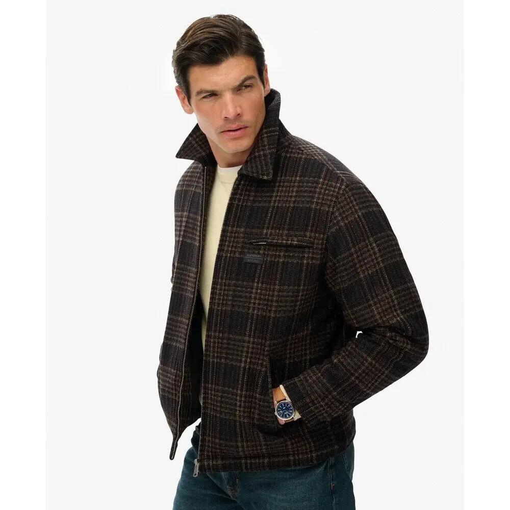 Mantel Superdry Blend Check 6/7