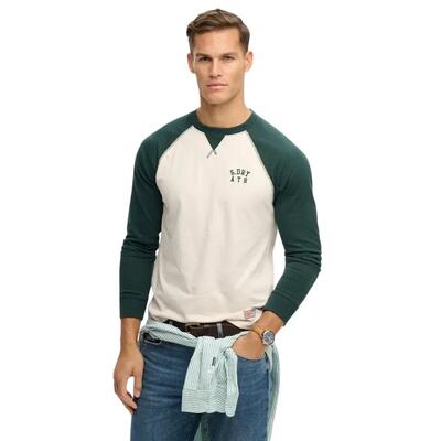 T-shirt met lange mouwen superdry vintage athletic