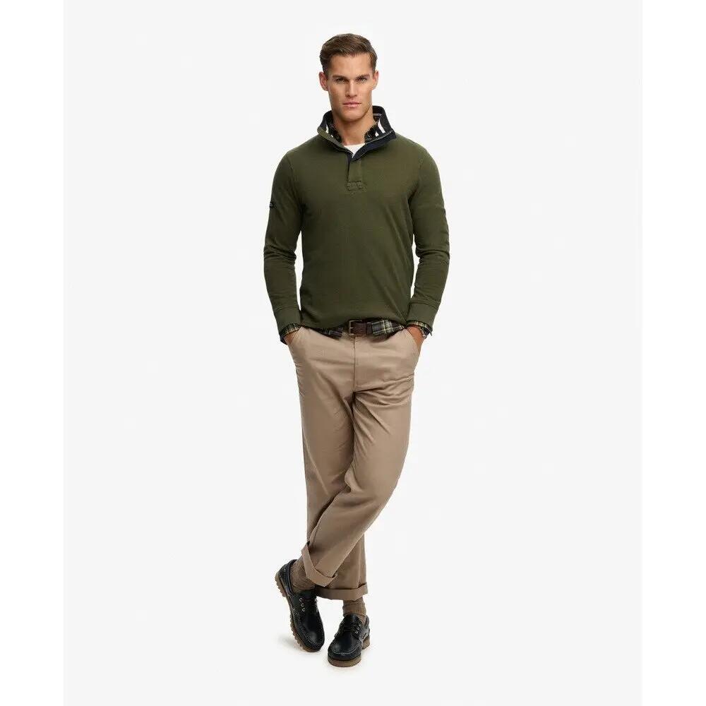 Polo a maniche lunghe Superdry Cotton Classics Jersey Henley 5/5