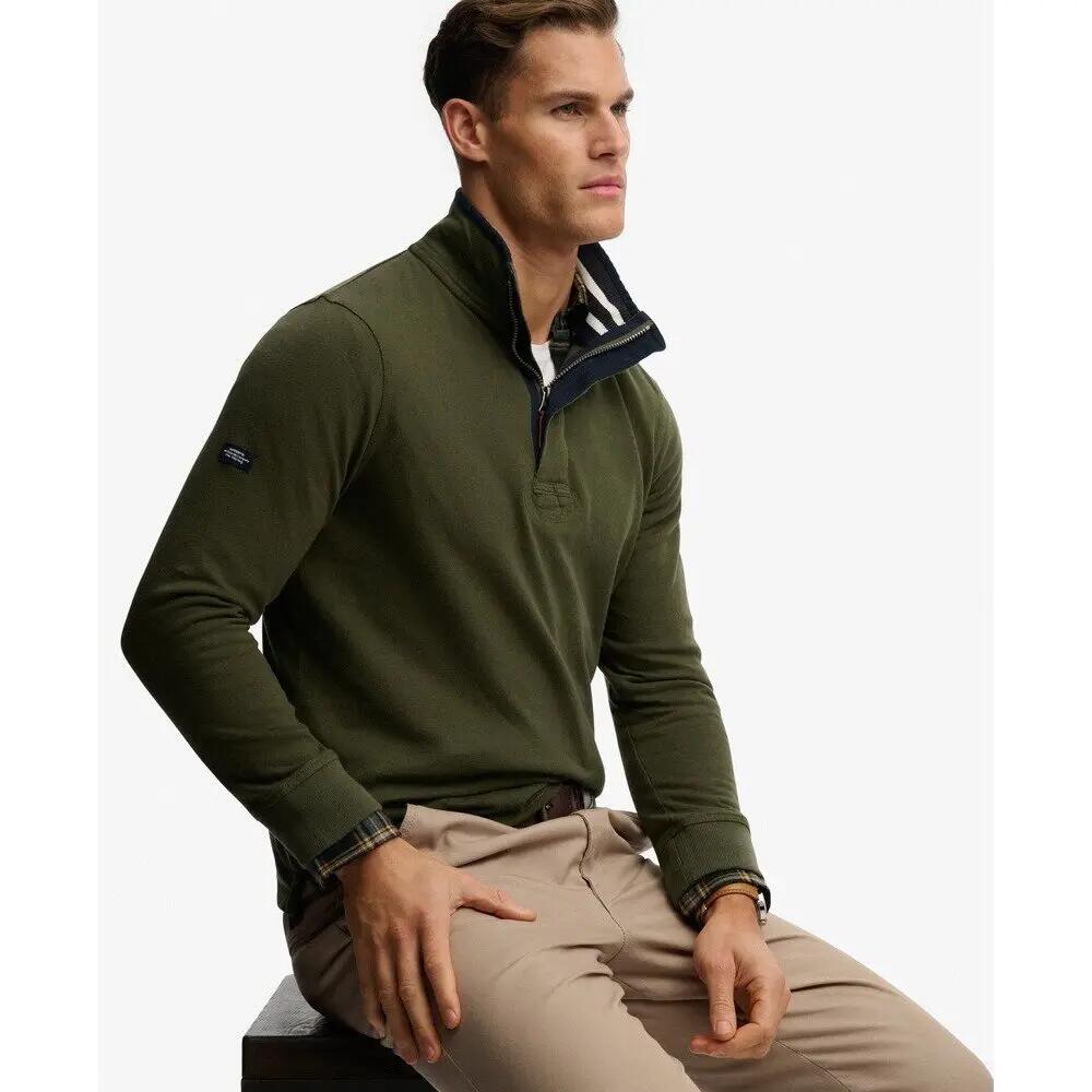 Polo a maniche lunghe Superdry Cotton Classics Jersey Henley 4/5