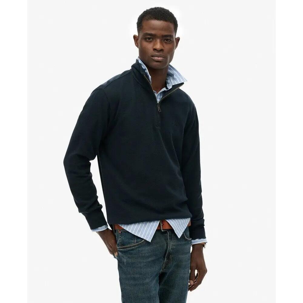Pull côtelé à col zippé Superdry 3/6