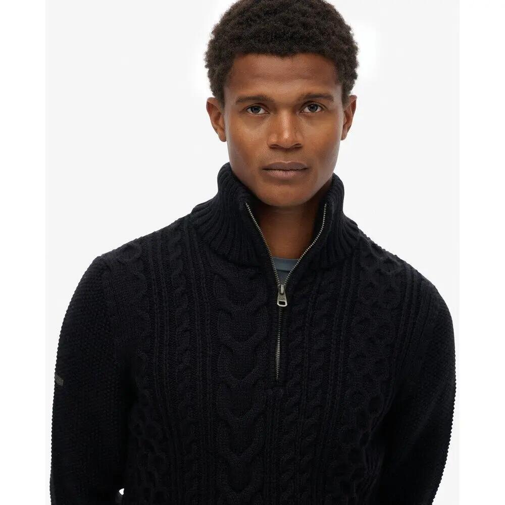 Pull torsadé à col camionneur Superdry Jacob 4/4