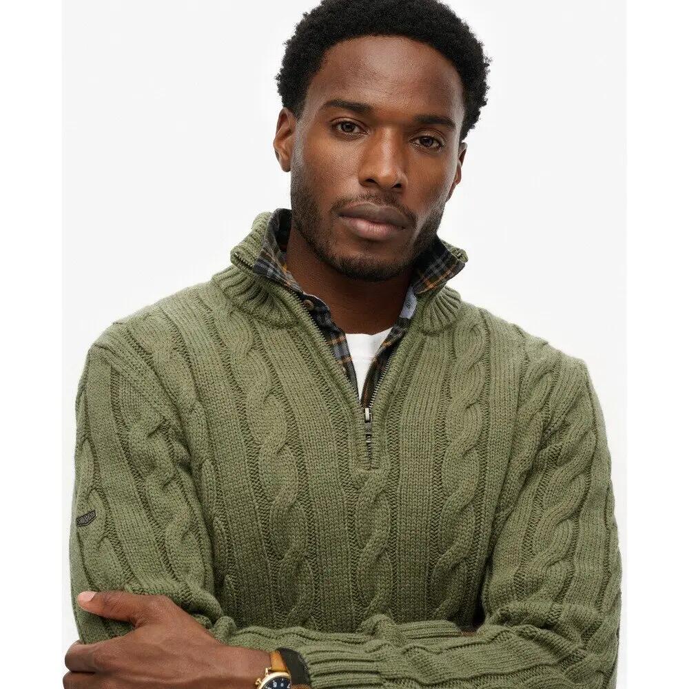 Pull torsadé à col camionneur Superdry Jacob 5/6