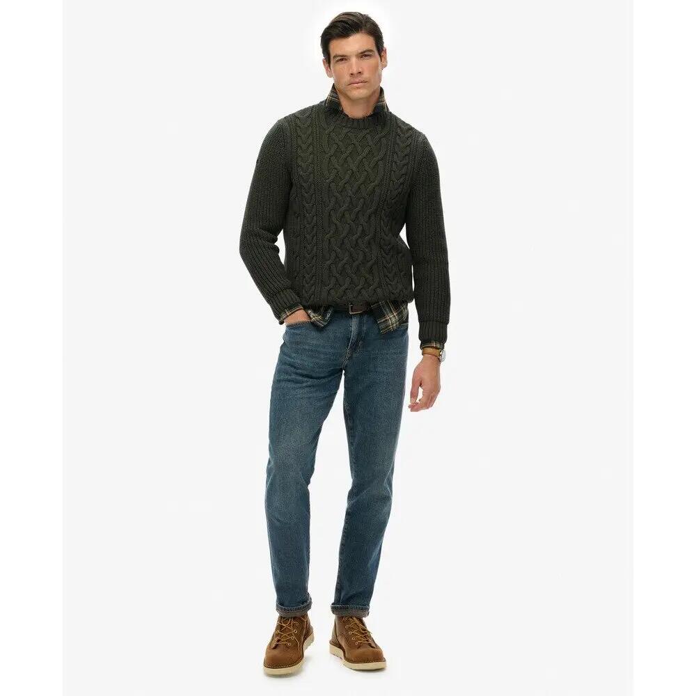Pull en maille torsadée Superdry Jacob 3/6