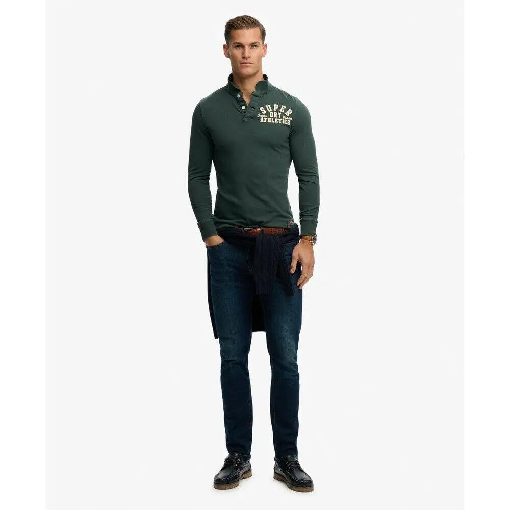 Langärmeliges Polo-Shirt Superdry Vintage Athletic 2/5