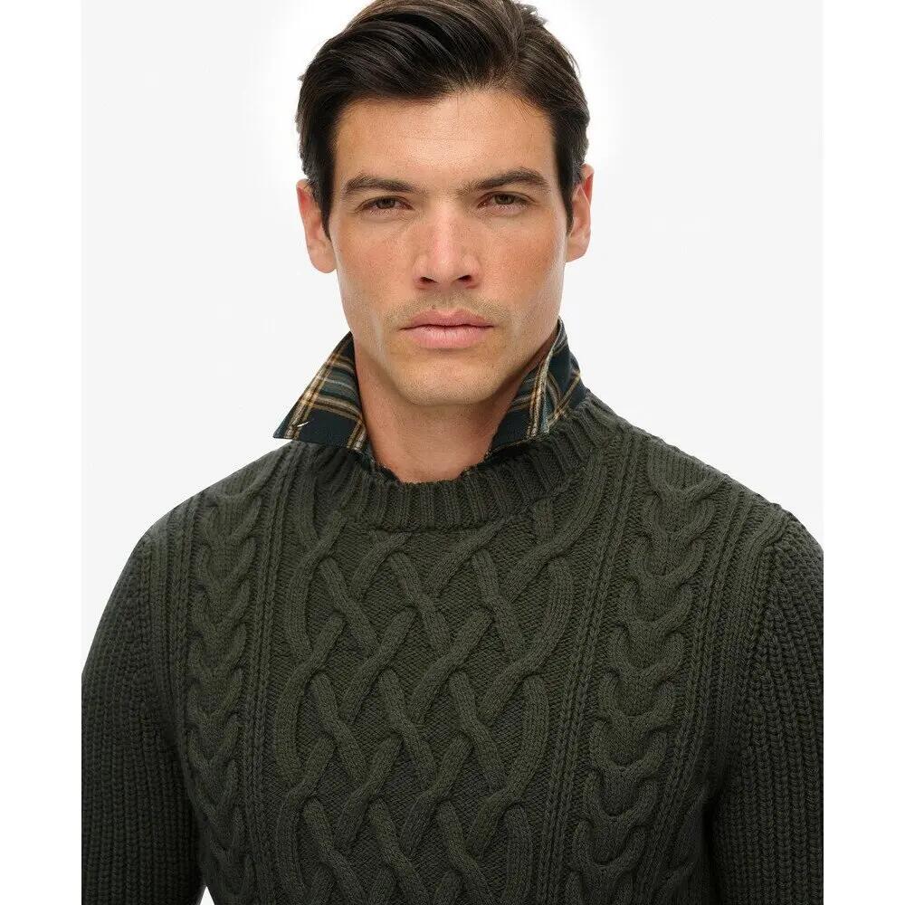 Pull en maille torsadée Superdry Jacob 5/6