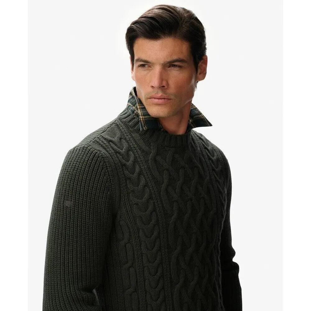 Pull en maille torsadée Superdry Jacob 6/6
