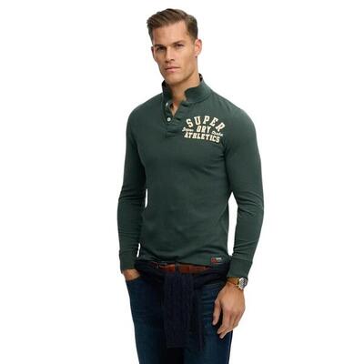Polo a maniche lunghe Superdry Vintage Athletic