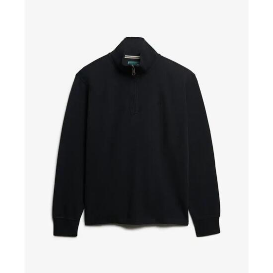 Pull côtelé à col zippé Superdry