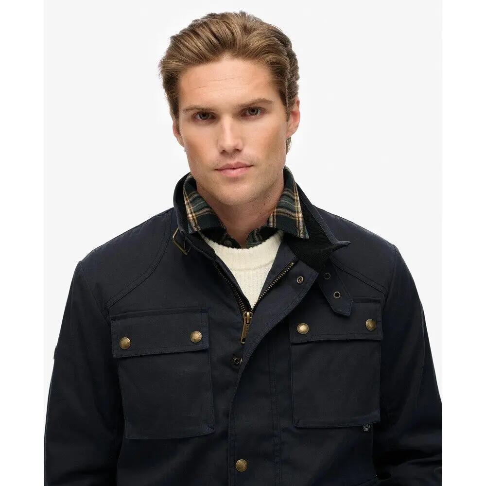 Veste Superdry Racer Merchant Wax 7/7