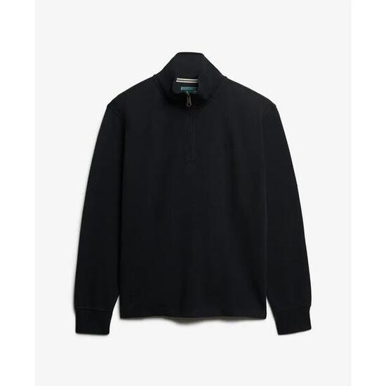 Pull côtelé à col zippé Superdry