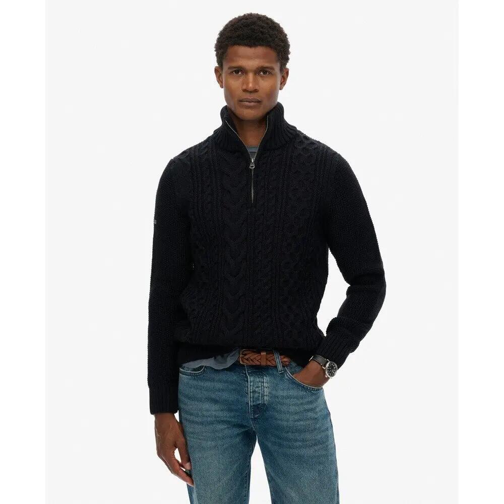 Pull torsadé à col camionneur Superdry Jacob 2/4