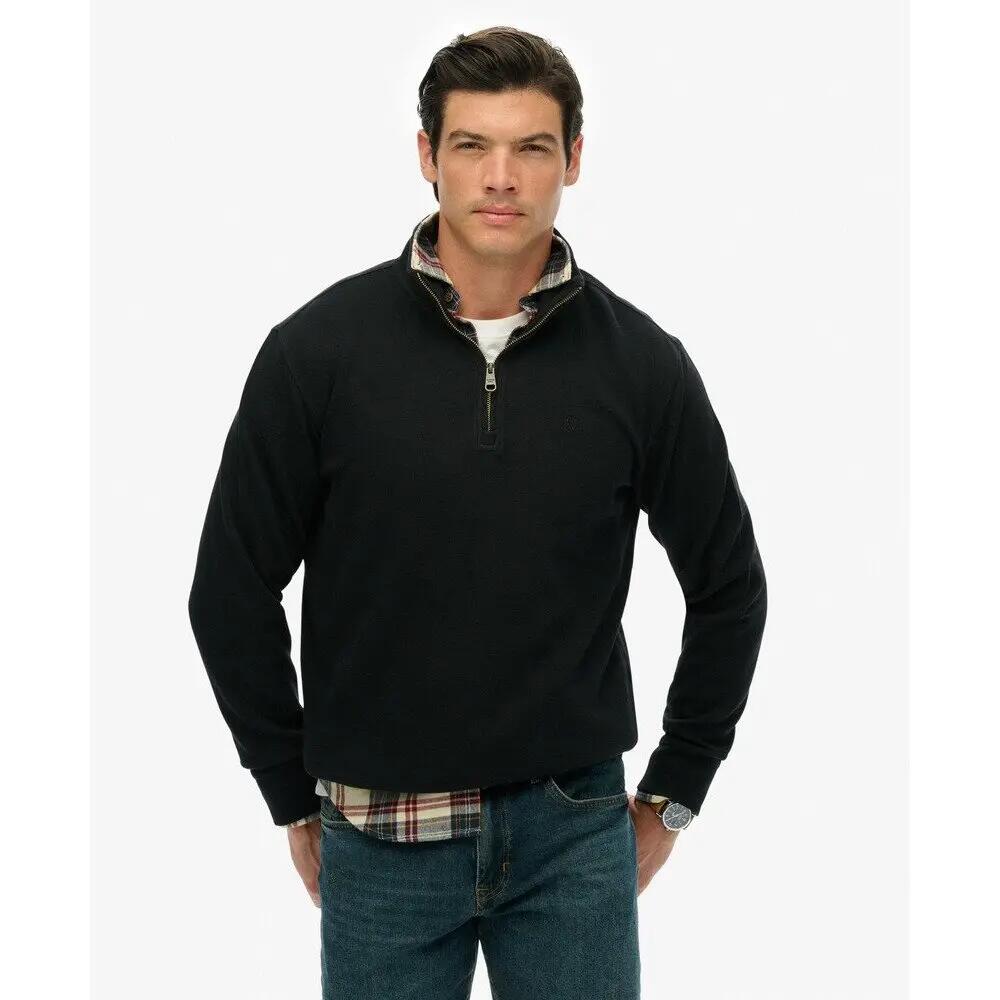 Pull côtelé à col zippé Superdry 3/7