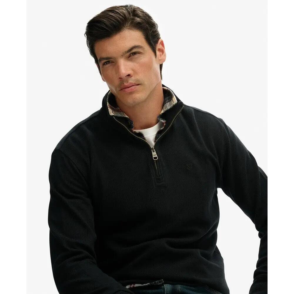 Pull côtelé à col zippé Superdry 6/7