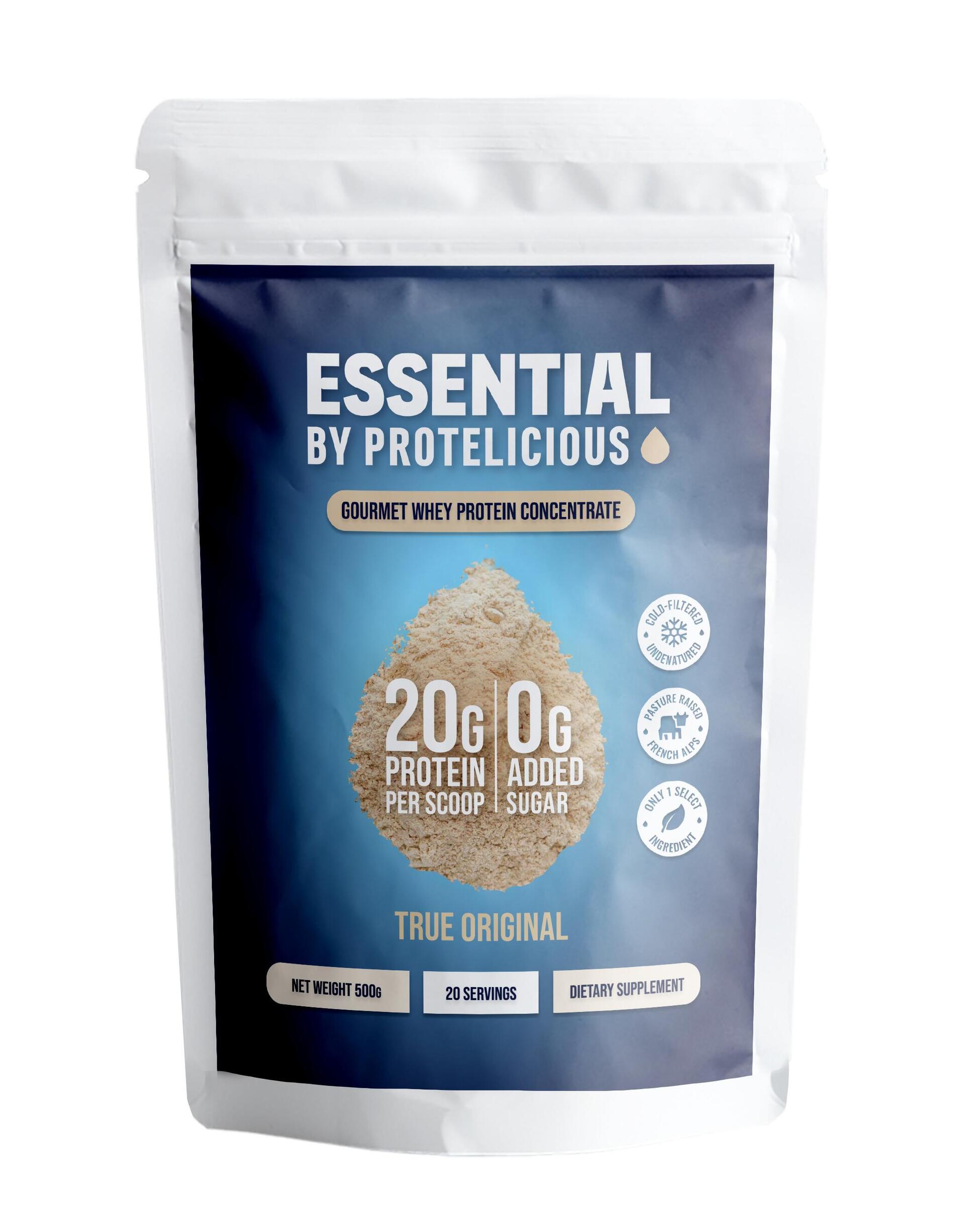 Signature Gourmet Whey Protein Powder - 500g - True Original