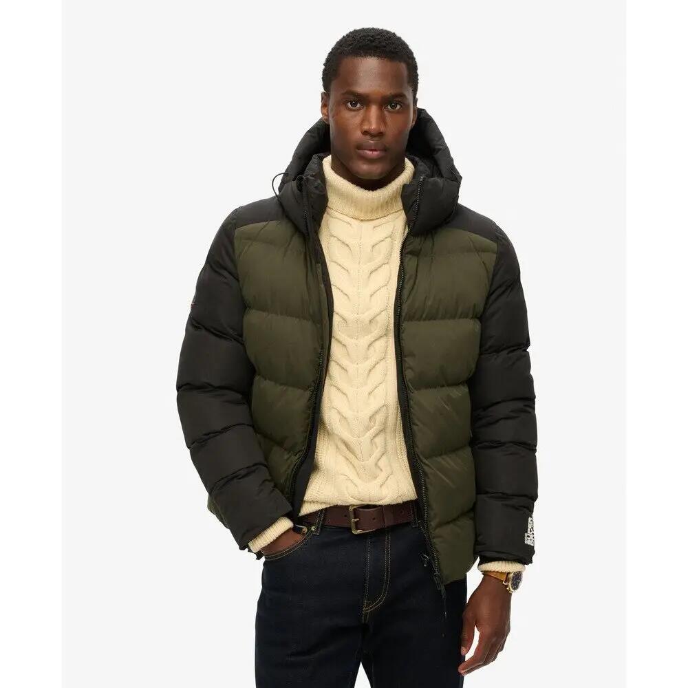 Piumino con cappuccio Superdry Colour Block 3/7