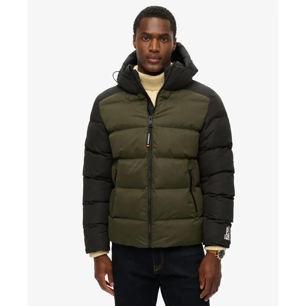 Piumino con cappuccio Superdry Colour Block 2/7