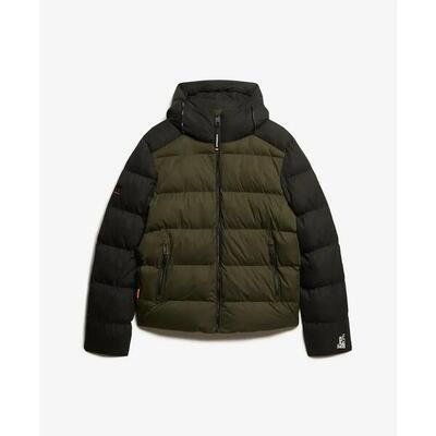 Hooded jacket superdry colour block