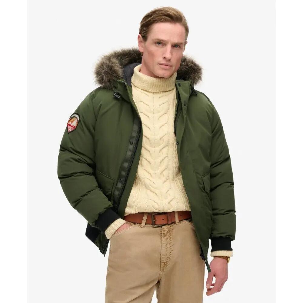 Bomber à fourrure synthétique Superdry Everest 3/7