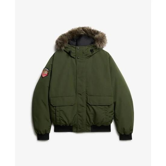 Kurtka bomber z syntetycznym futrem Superdry Everest
