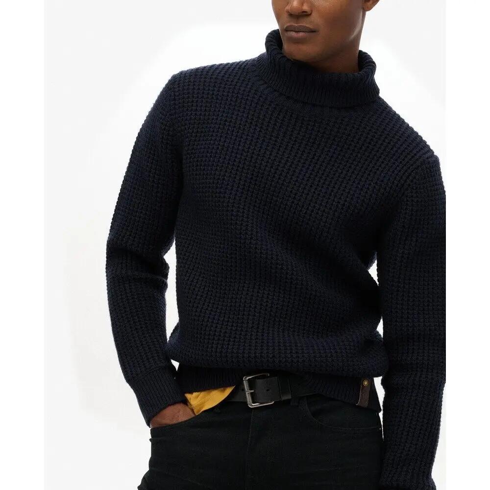 Sweter o fakturze z golfem Superdry Merchant Store 5/6