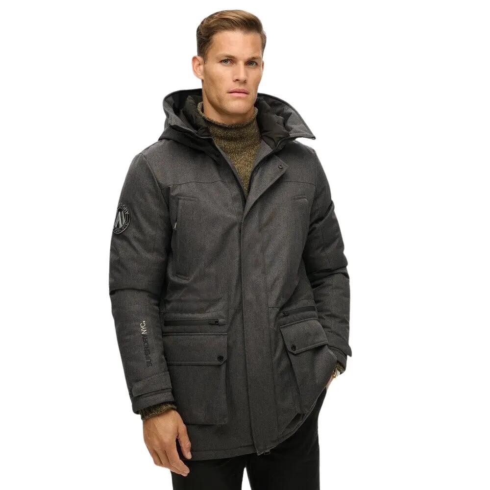 Chaqueta de aviador acolchada Superdry City Tweed 3/6