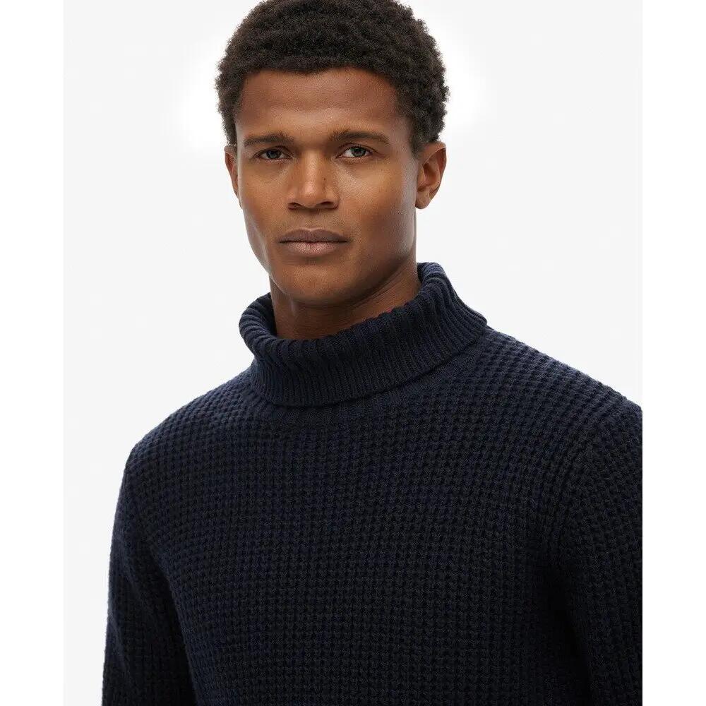 Sweter o fakturze z golfem Superdry Merchant Store 6/6