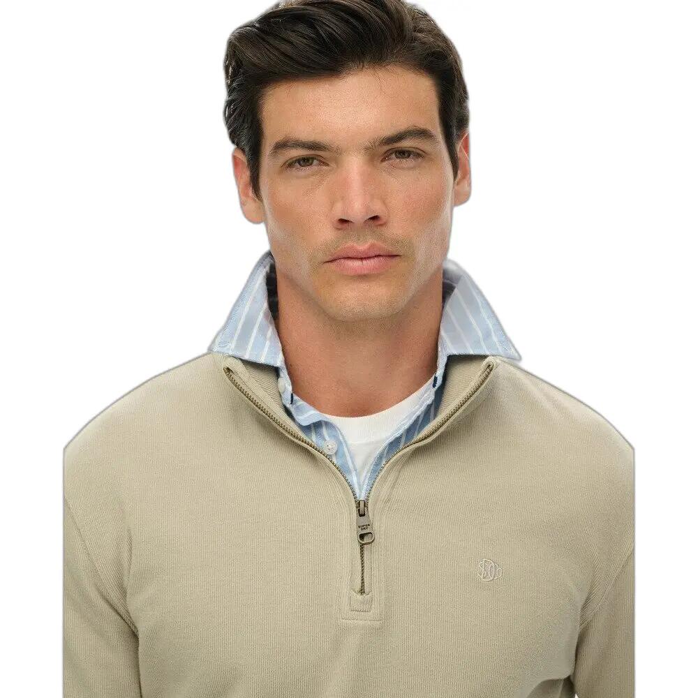 Geribde trui met ritskraag Superdry 5/5