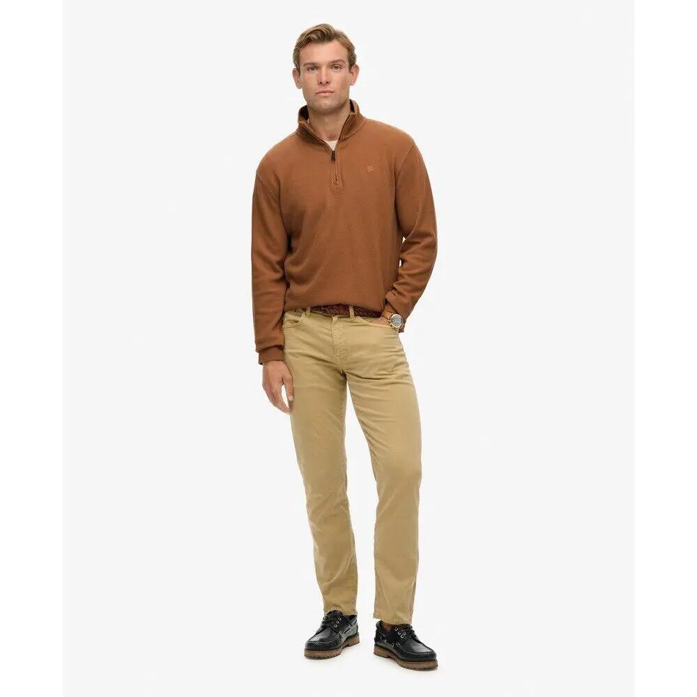 Pull côtelé à col zippé Superdry 2/6