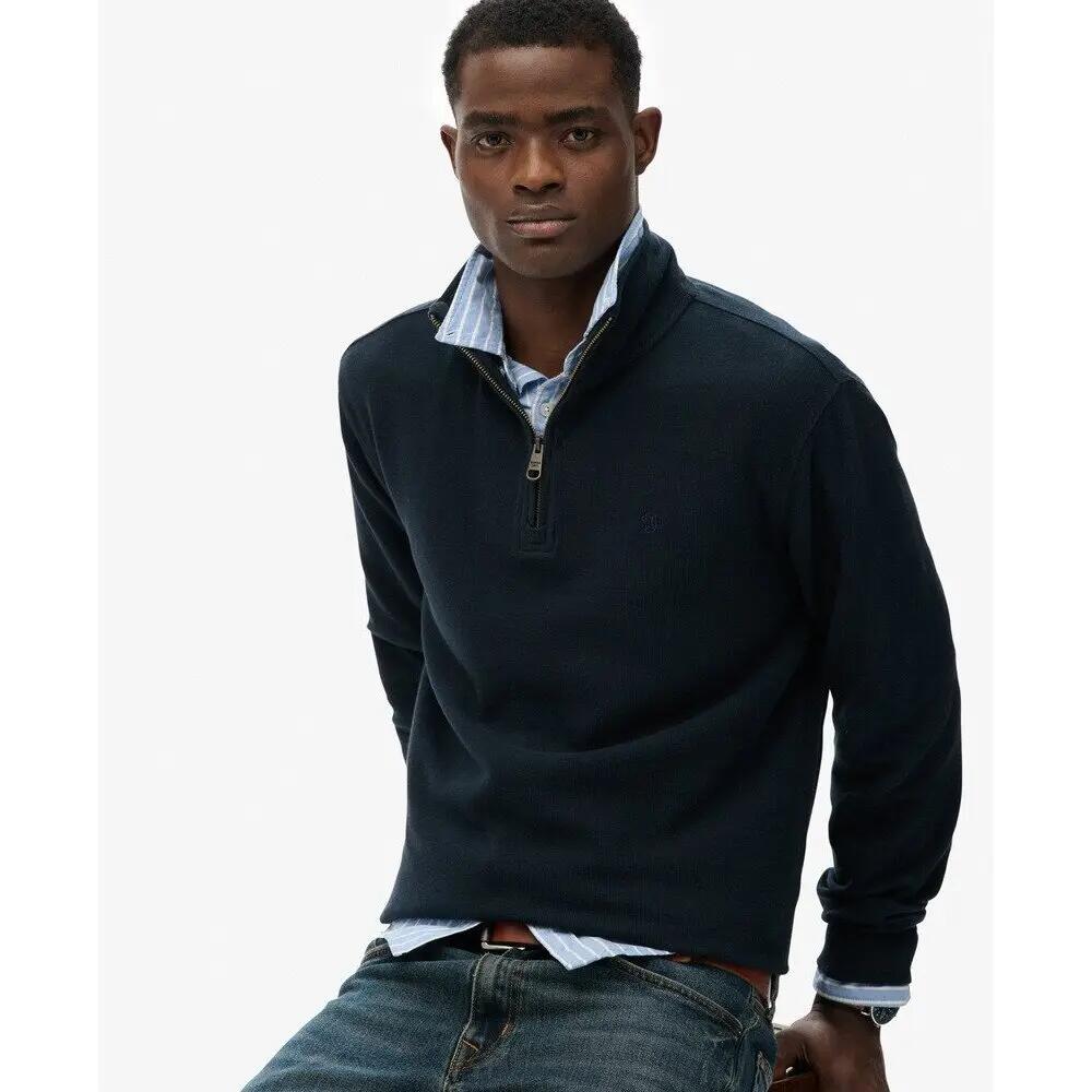 Pull côtelé à col zippé Superdry 4/6