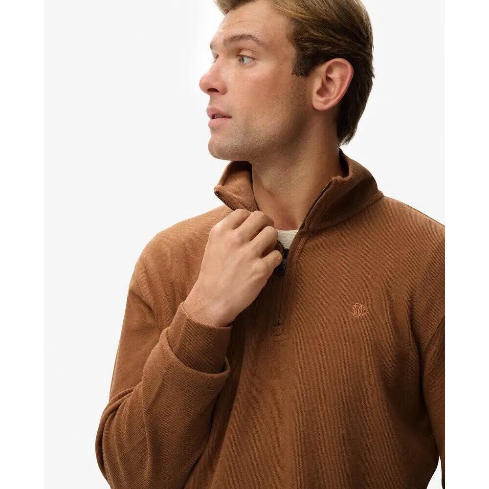 Pull côtelé à col zippé Superdry 6/6