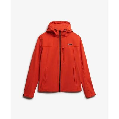 Hooded jacket superdry soft shell