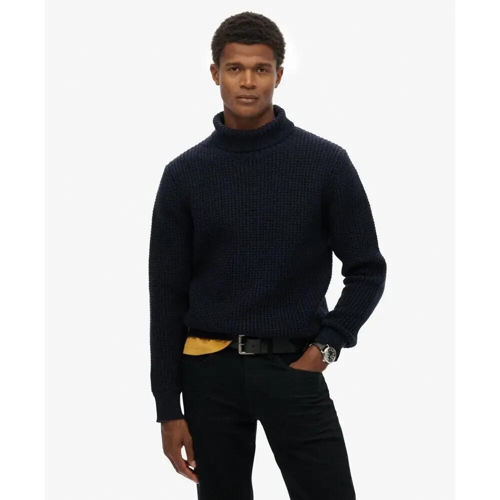 Maglione a coste con colletto alto Superdry Merchant Store 2/6