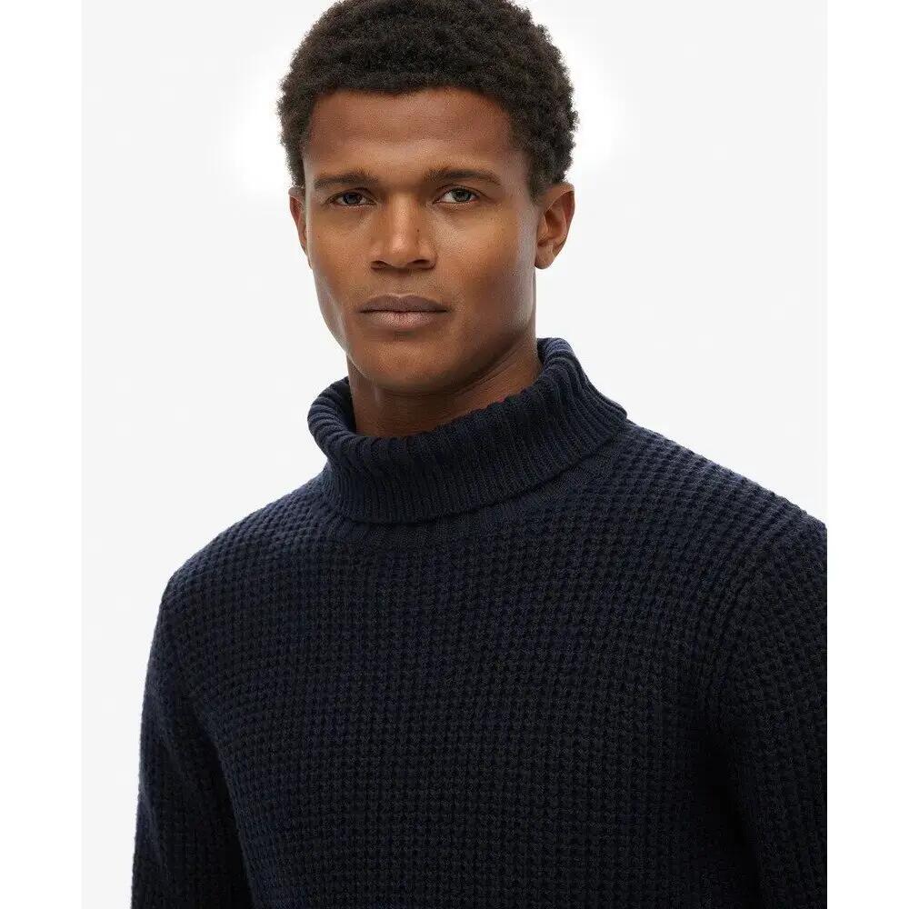 Maglione a coste con colletto alto Superdry Merchant Store 6/6