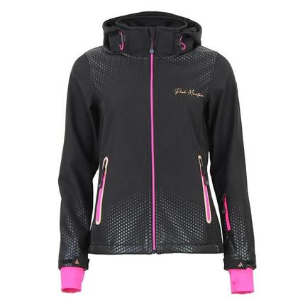 Damen Fleece-Zip-Hoodie Peak Mountain Softshell