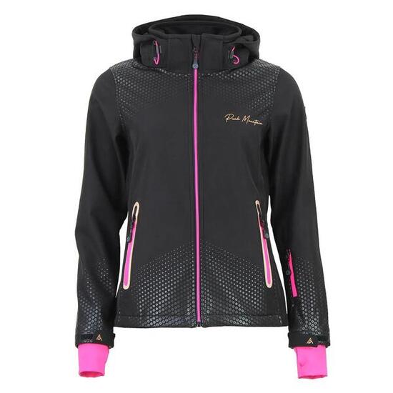 Damen Fleece-Zip-Hoodie Peak Mountain Softshell