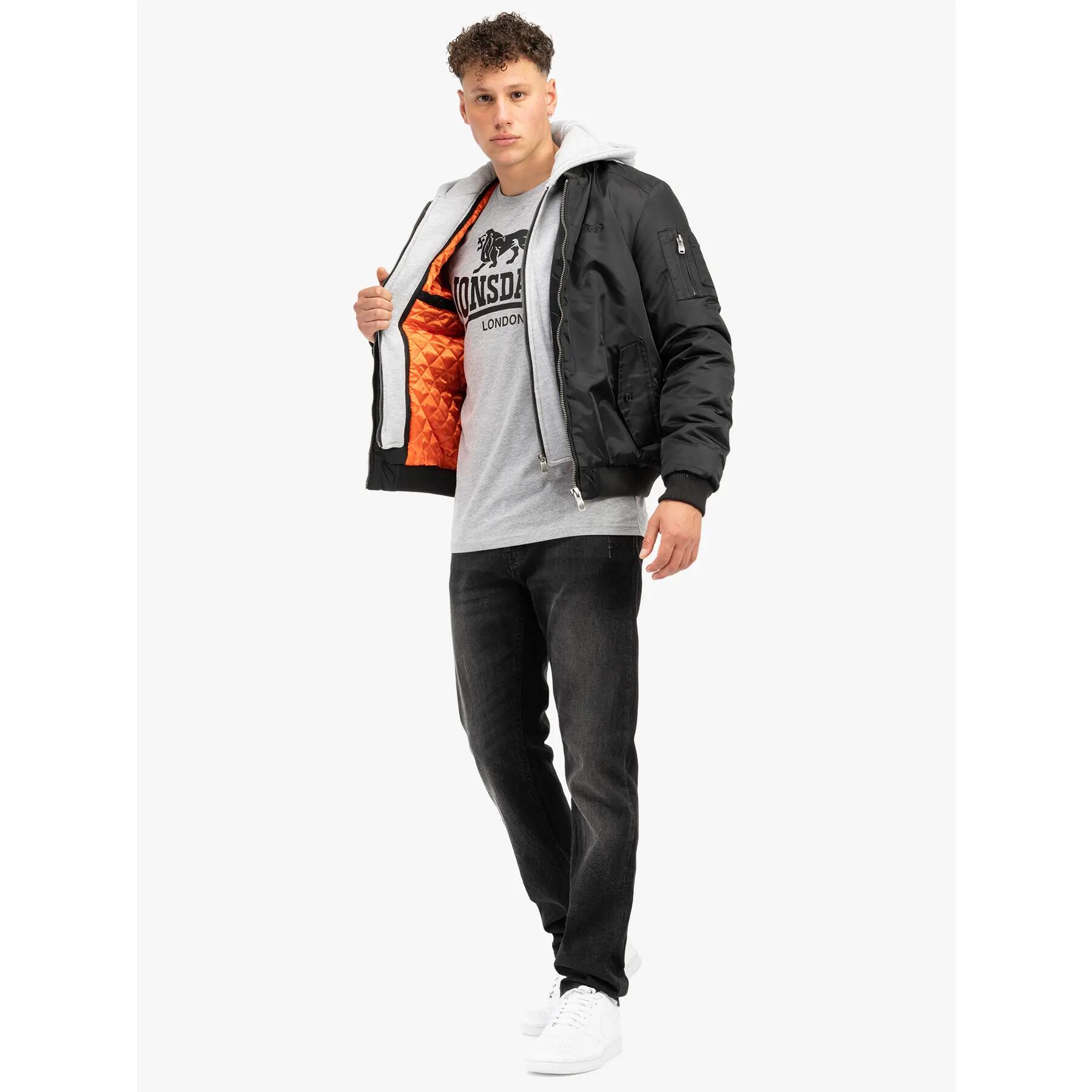 Veste à capuche Lonsdale Clifton All Seasons 3/6