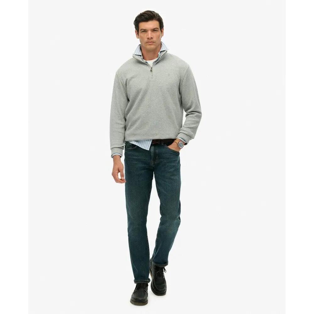 Pull côtelé à col zippé Superdry 3/7