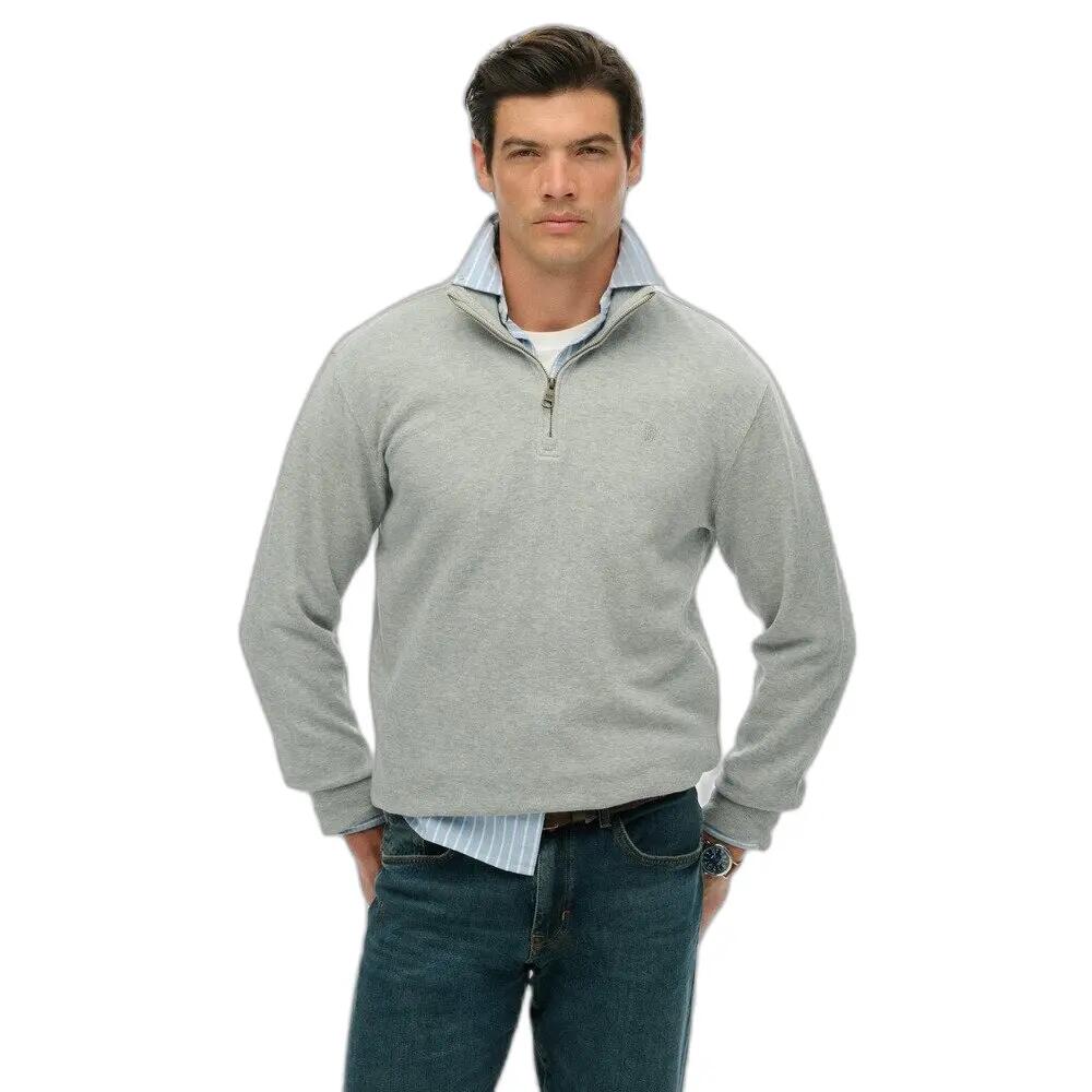 Pull côtelé à col zippé Superdry 2/7