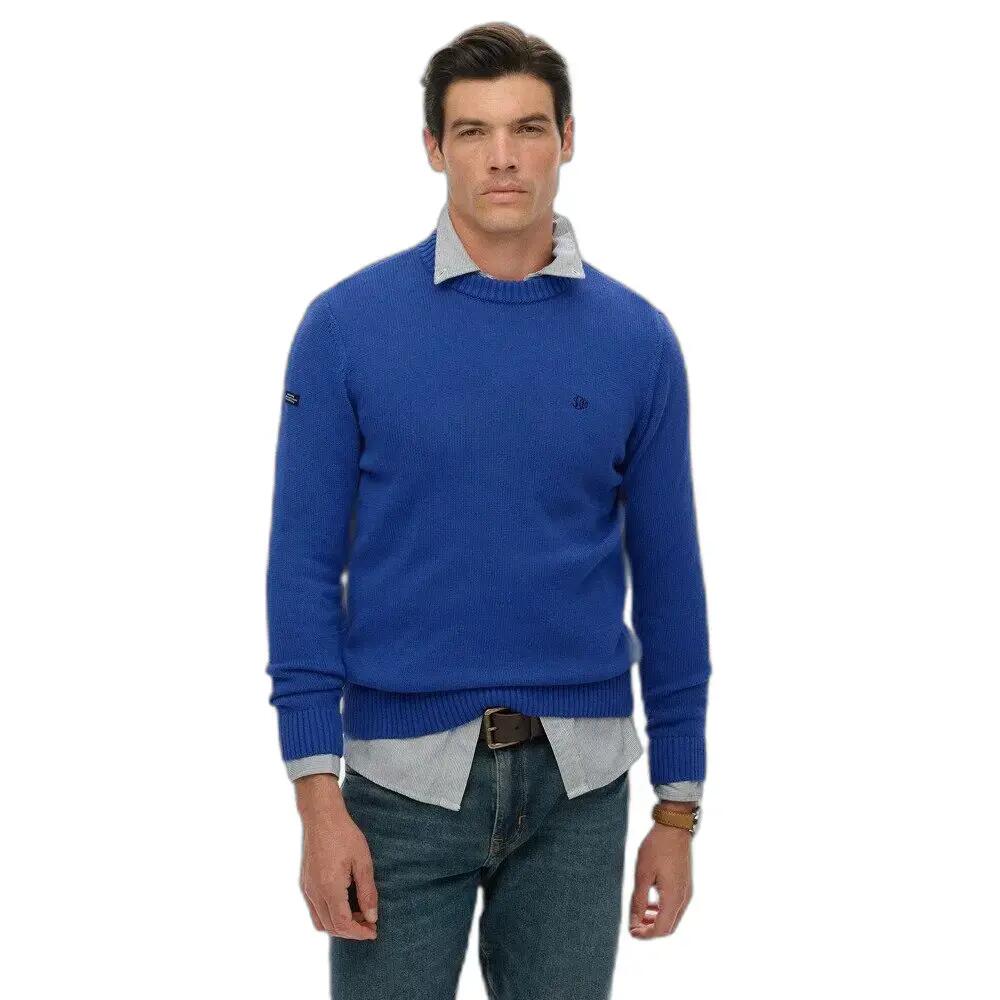 Sweter bawełniany preppy Superdry 2/6