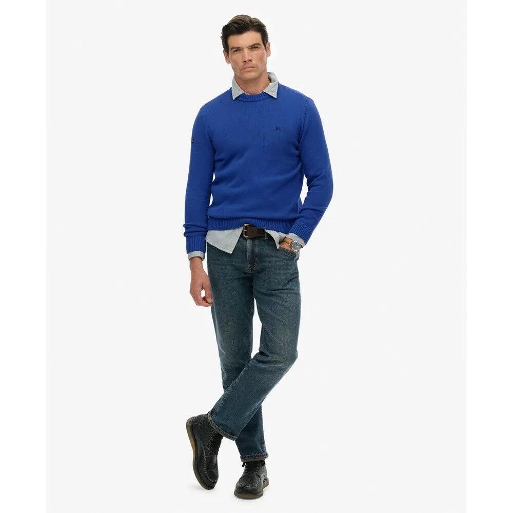 Sweter bawełniany preppy Superdry 4/6