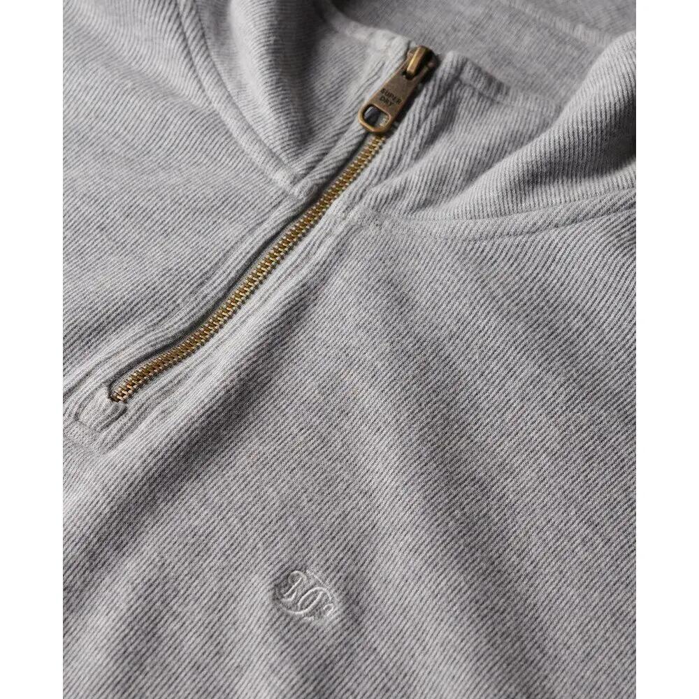 Pull côtelé à col zippé Superdry 6/7